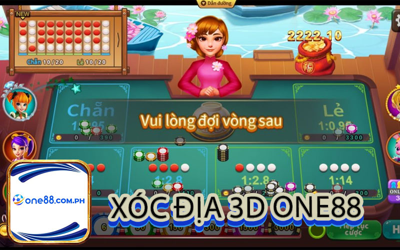 Cách chơi Xóc địa 3D one88